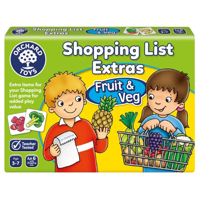 Shopping List Extras - Fruit and Veg