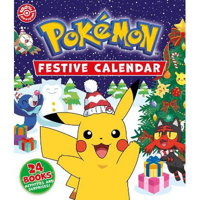 Pokemon: Festive Calendar: A festive collection of 24 books, activities and surprises!-Books-Farshore-Yes Bebe