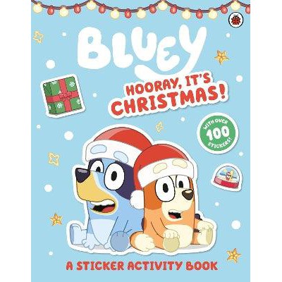 Bluey: Hooray It's Christmas Sticker Activity-Books-Ladybird-Yes Bebe