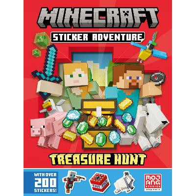 Minecraft Sticker Adventure: Treasure Hunt-Books-Farshore-Yes Bebe