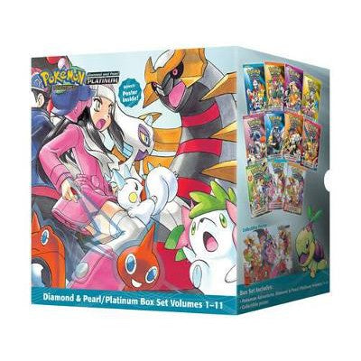Pokémon Adventures Diamond & Pearl / Platinum Box Set: Includes Volumes 1-11-Books-Viz Media, Subs. of Shogakukan Inc-Yes Bebe