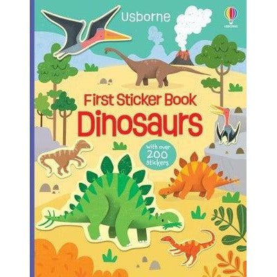 First Sticker Book Dinosaurs-Books-Usborne Publishing Ltd-Yes Bebe