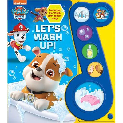 Nickelodeon PAW Patrol: Let's Wash Up! Sound Book-Books-PI Kids-Yes Bebe