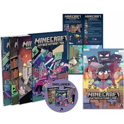 Minecraft: Wither Without You Boxed Set (graphic Novels)-Books-Dark Horse Comics,U.S.-Yes Bebe