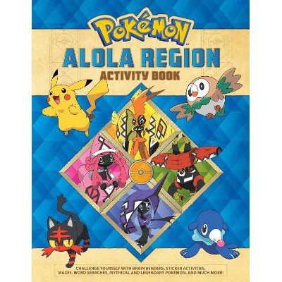 Pokémon Alola Region Activity Book-Books-Pikachu Press-Yes Bebe