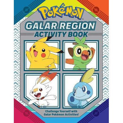 Pokémon Official Galar Region Activity Book-Books-Pikachu Press-Yes Bebe