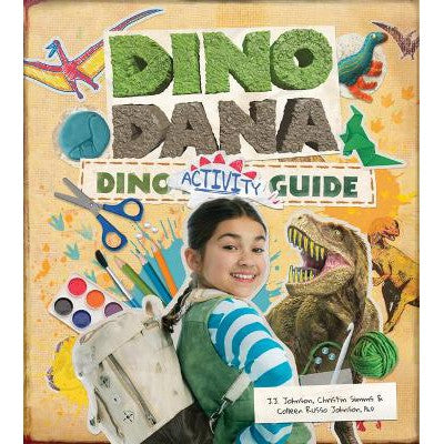 Dino Dana Dino Activity Guide: Experiments, Coloring, Fun Facts and More (Dinosaur kids books, Fossils and prehistoric creatures) (Ages 4-8)-Books-Mango Media-Yes Bebe