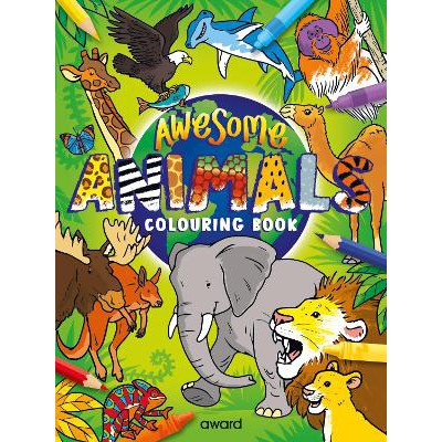 Awesome Animals Colouring Book: Amazing Animals from around the World to Discover and Colour-Books-Award Publications Ltd-Yes Bebe