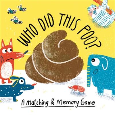 Who Did This Poo?: A Matching & Memory Game-Books-Laurence King Publishing-Yes Bebe