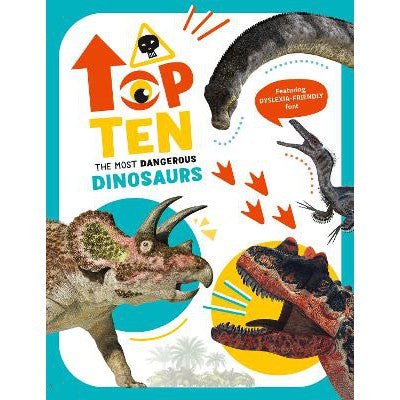 The Top Ten: Most Dangerous Dinosaurs-Books-White Star-Yes Bebe