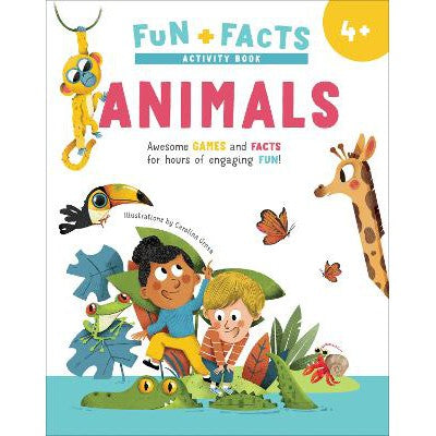 Animals: Awesome GAMES and FACTS for hours of engaging FUN!-Books-White Star-Yes Bebe