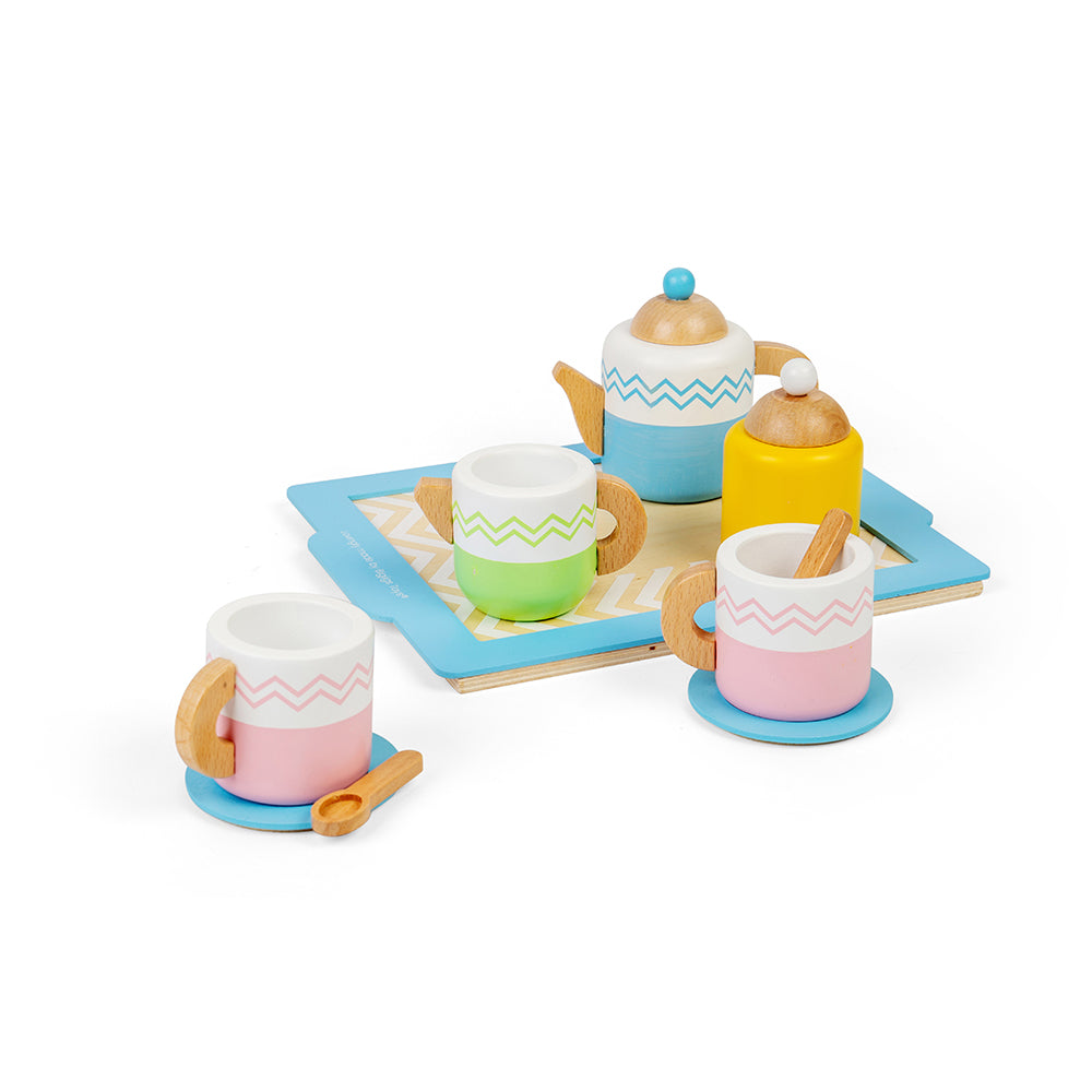 Tea Tray Set-Bigjigs Toys-Yes Bebe