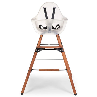 Extra Long Legs with Footrest Evolu Brown-High Chair Accessories-CHILDHOME-Yes Bebe