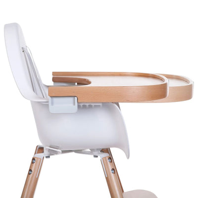 Tray Table for Evolu 2 High Chairs - Natural-High Chair Accessories-CHILDHOME-Yes Bebe