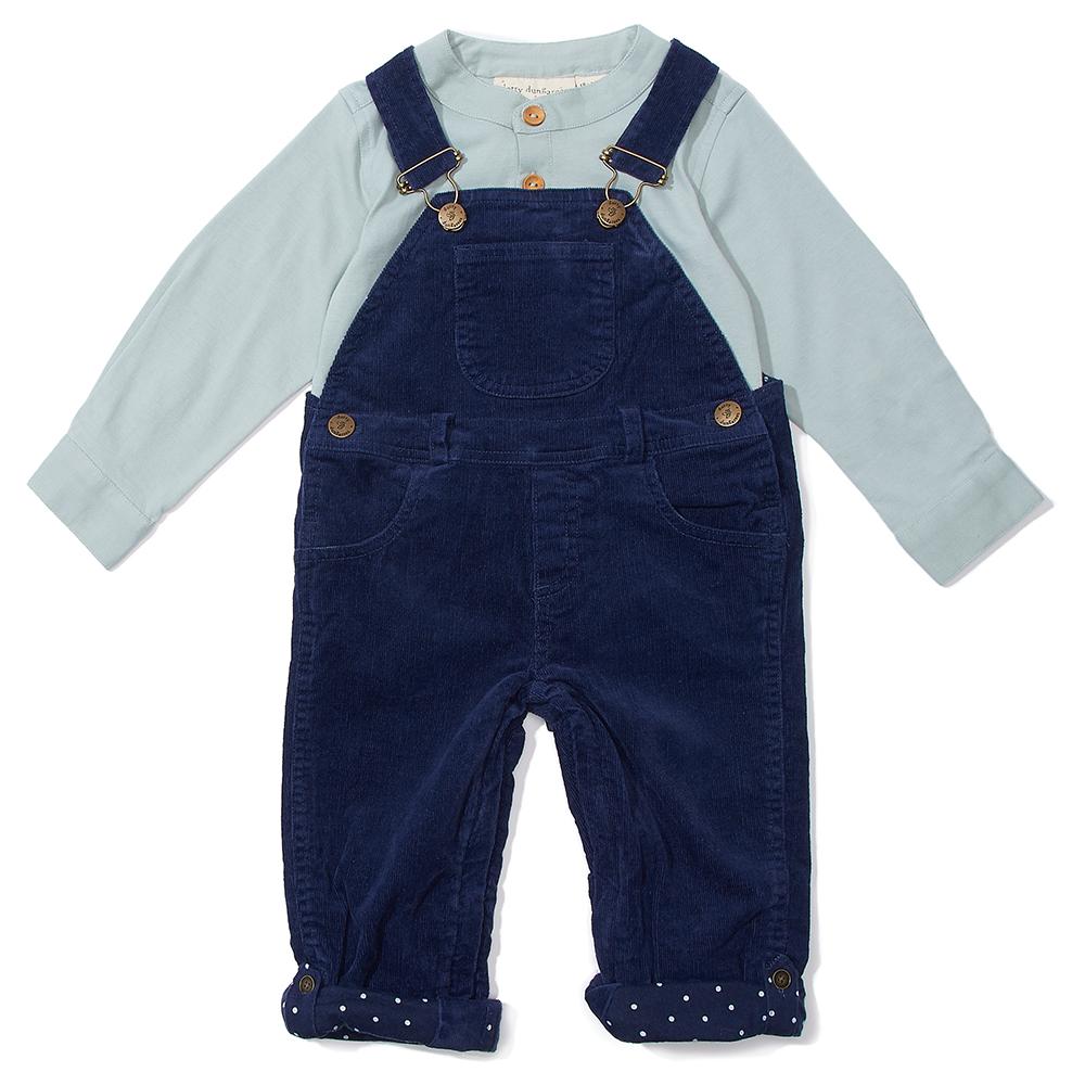 Maxi Top - Chalk Blue-Tops & Tees-Dotty Dungarees Ltd-Yes Bebe