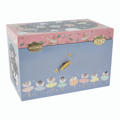 OUT OF STOCK Due: Spring'23 Musical Jewellery Box With 3 Drawers - Enchanted