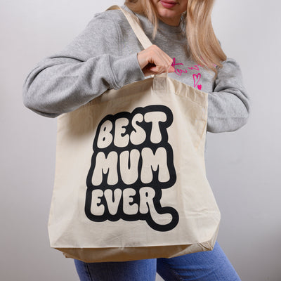 Best Mum Ever Tote Bag-Shopping Totes-Fred & Noah-Yes Bebe