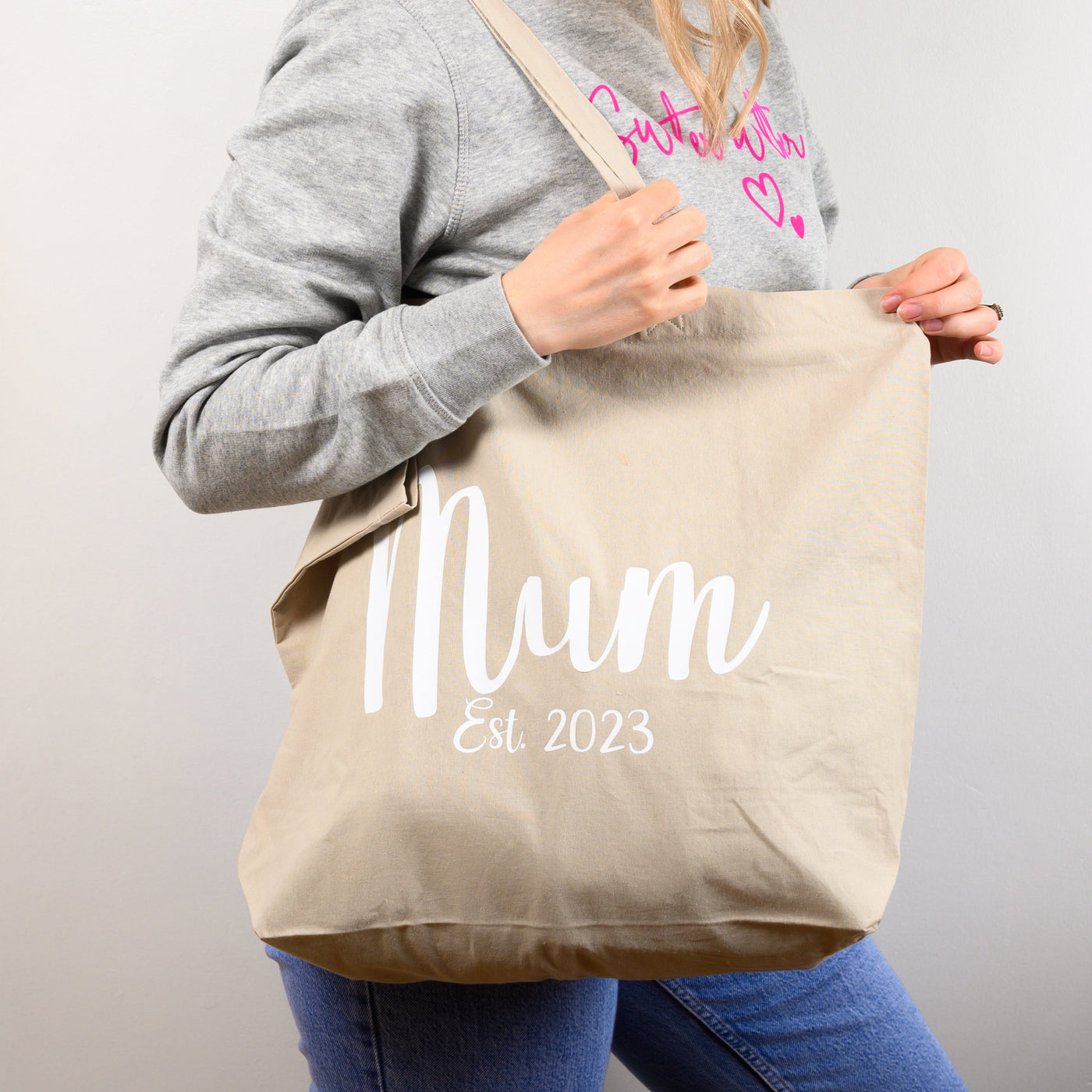 Mum Est Tote Bag-Shopping Totes-Fred & Noah-Yes Bebe