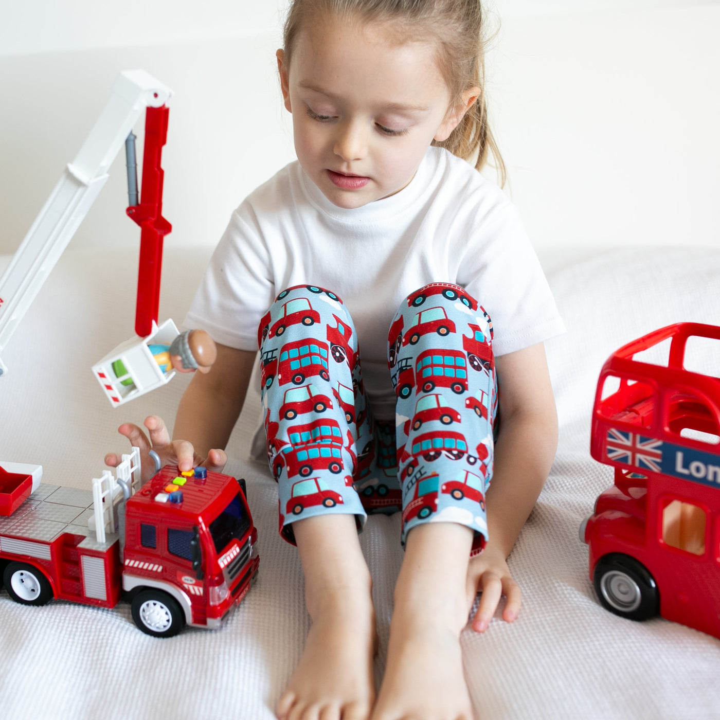 Transport Print Child & Baby Leggings-Leggings-Fredandnoah-Yes Bebe