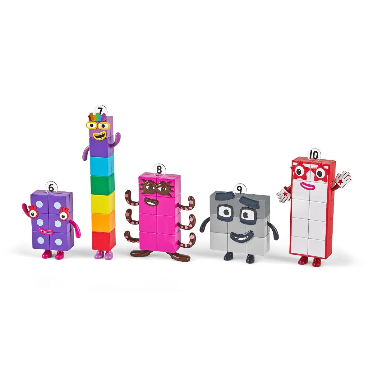 Numberblocks Friends Six to Ten-Action & Toy Figures-Learning Resources-Yes Bebe