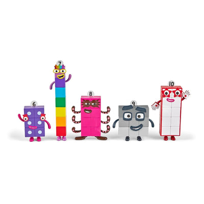 Numberblocks Friends Six to Ten-Action & Toy Figures-Learning Resources-Yes Bebe