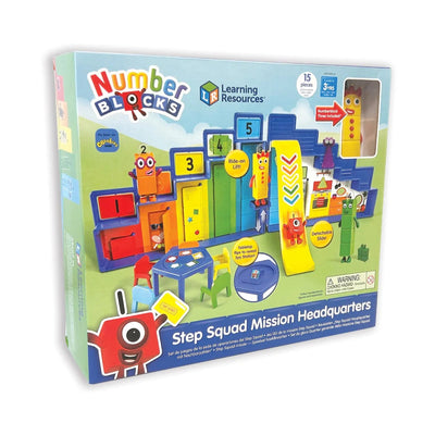 Numberblocks Step Squad Mission Headquarters-Dollhouse Playsets-Learning Resources-Yes Bebe