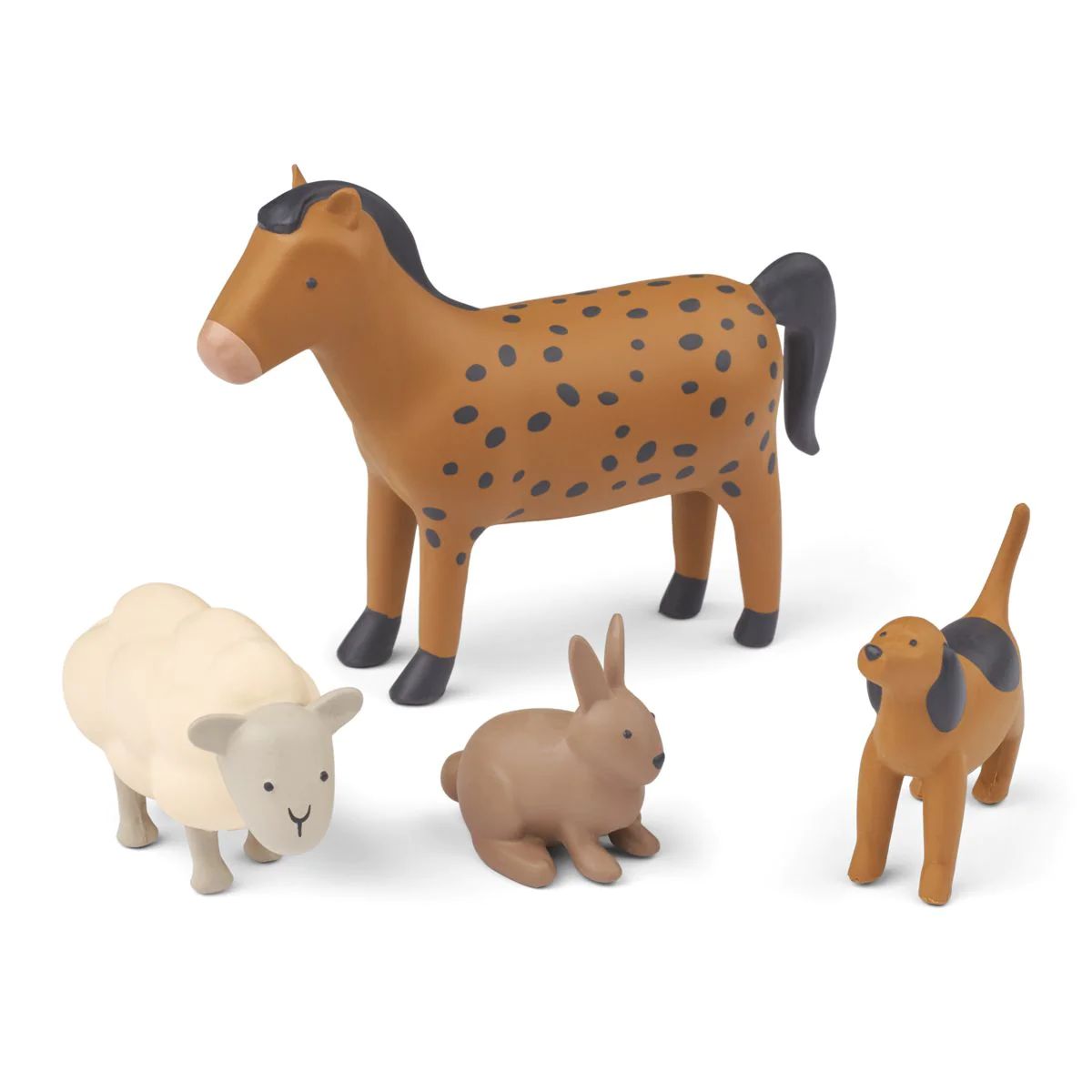 Harrison Farm Animal Toy 4-Pack-Animal Figures-Liewood-Yes Bebe