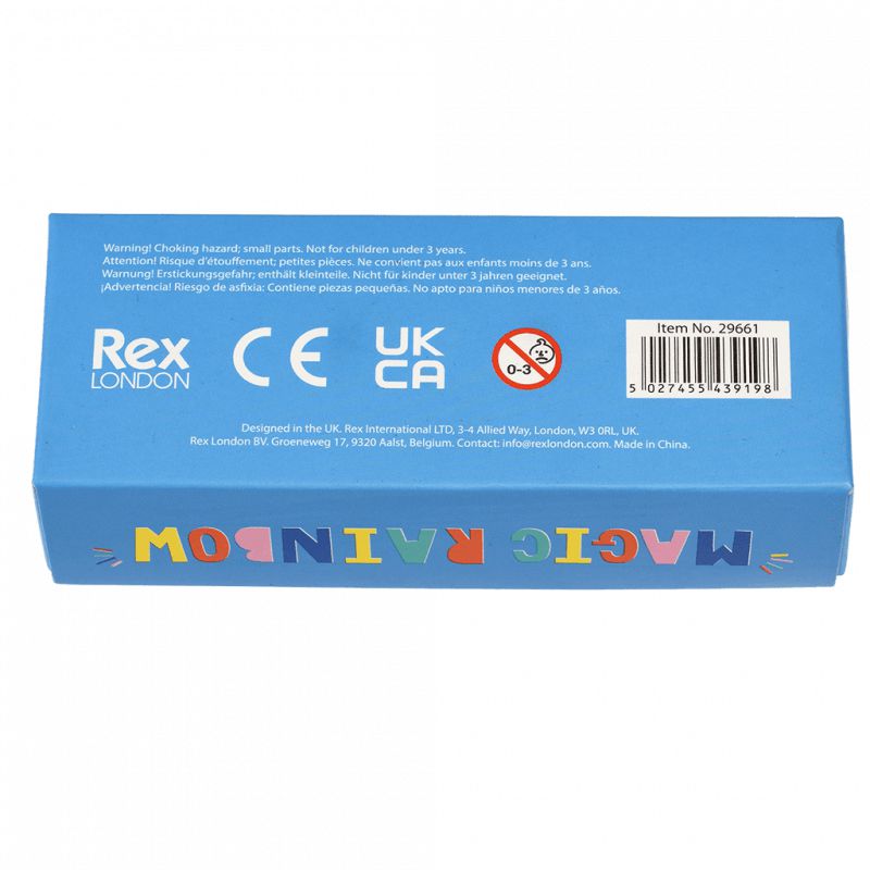 Rainbow Egg Erasers (Set of 4)-Erasers-Rex London-Yes Bebe