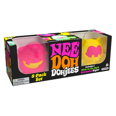 NeeDoh Dohjee (Pack of 3)-Sensory Toys-Schylling-Yes Bebe