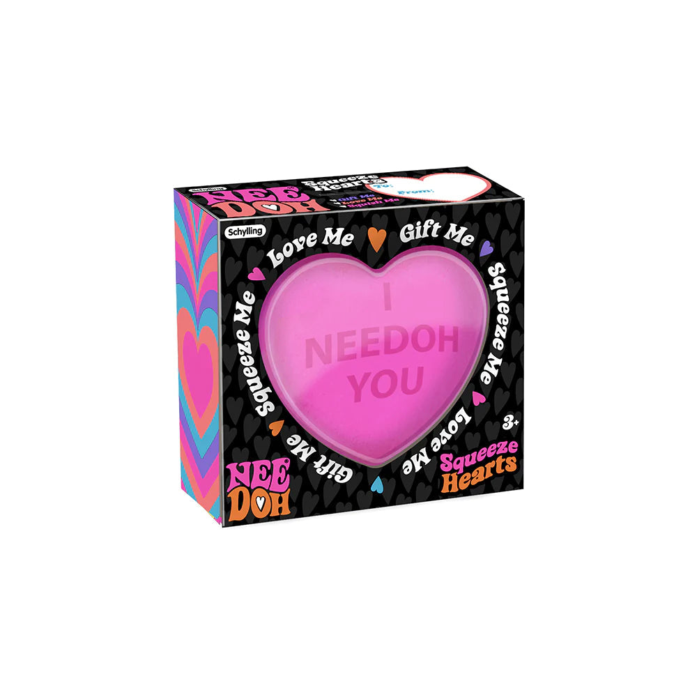 NeeDoh Squeeze Hearts-Fidget Toys-Schylling-Yes Bebe