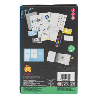 Flip Book Kit - Animation Action-Tiger Tribe-Yes Bebe