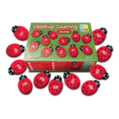Ladybug Counting Stones and Activity Cards-Toy & Book Bundles-Yes Bebe Bundles-Yes Bebe