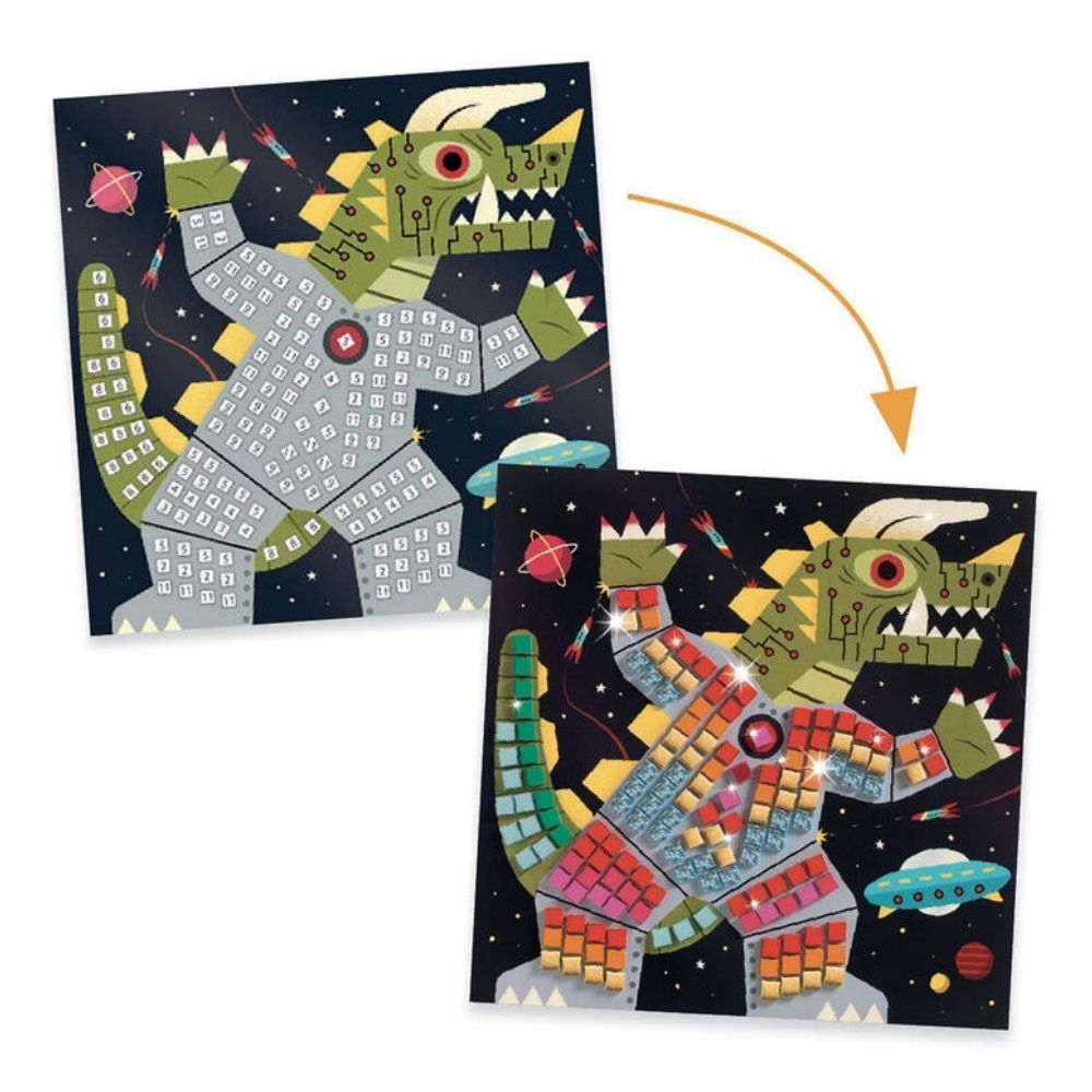 Space Battle - Small Gifts For Older Ones - Mosaics