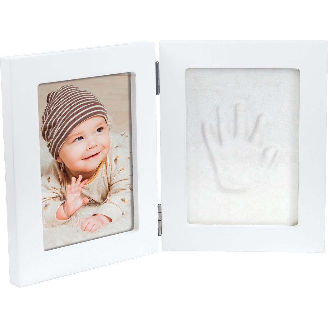 Happy Hands Double Frame Handprint Gift Set