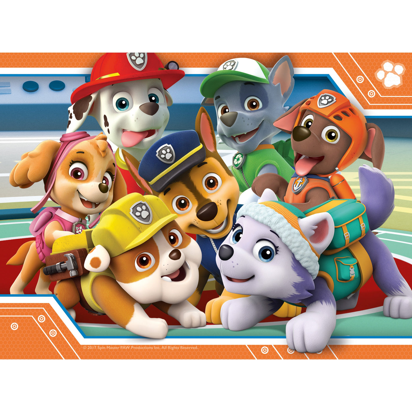 Paw Patrol 4 in a Box Puzzles