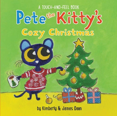 Pete the Kitty’s Cozy Christmas Touch & Feel Board Book: A Christmas Holiday Book for Kids-Books-HarperFestival-Yes Bebe