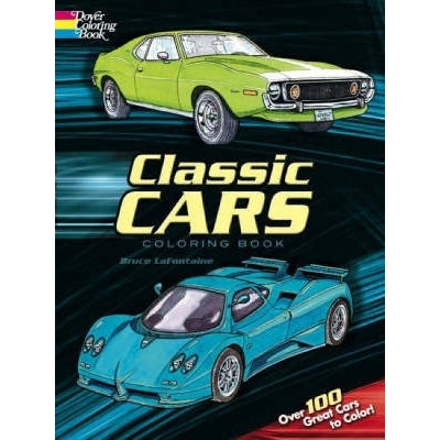 Classic Cars Coloring Book-Books-Dover Children's-Yes Bebe