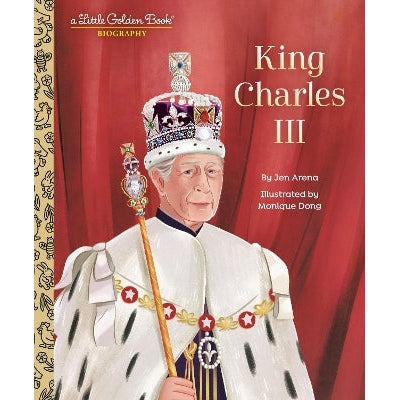King Charles III: A Little Golden Book Biography-Books-Random House Inc-Yes Bebe