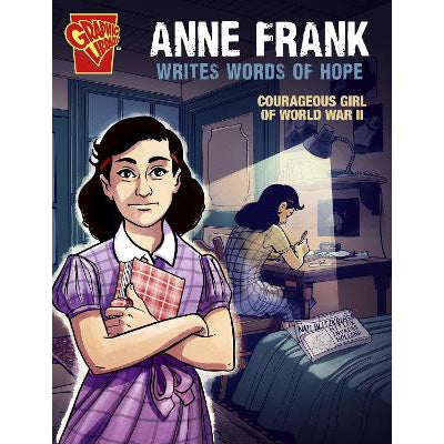 Anne Frank Writes Words of Hope: Courageous Girl of World War II-Books-Raintree-Yes Bebe
