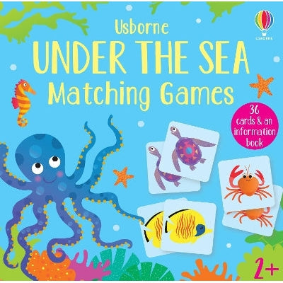 Under the Sea Matching Games-Books-Usborne Publishing Ltd-Yes Bebe