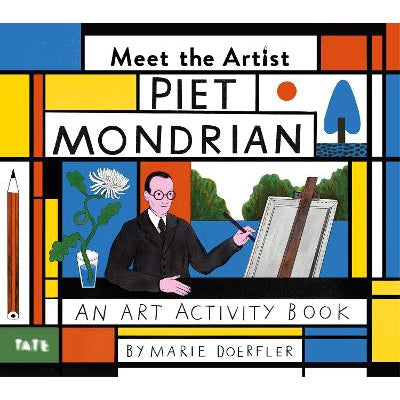 Meet the Artist: Piet Mondrian: An Art Activity Book-Books-Tate Publishing-Yes Bebe