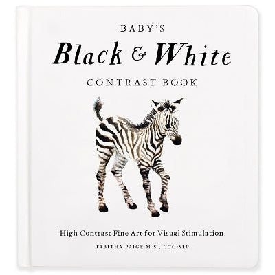 Baby's Black and White Contrast Book: High-Contrast Art for Visual Stimulation at Tummy Time-Books-Paige Tate & Co-Yes Bebe