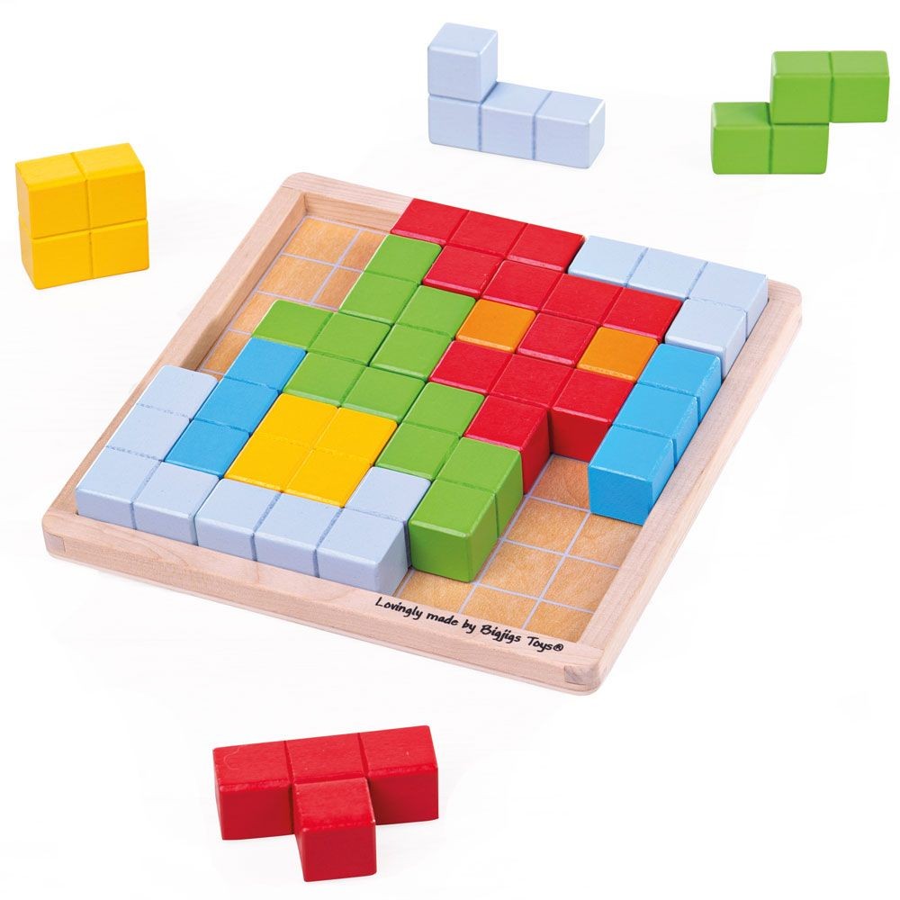 Bigjigs Pattern Blocks Puzzle