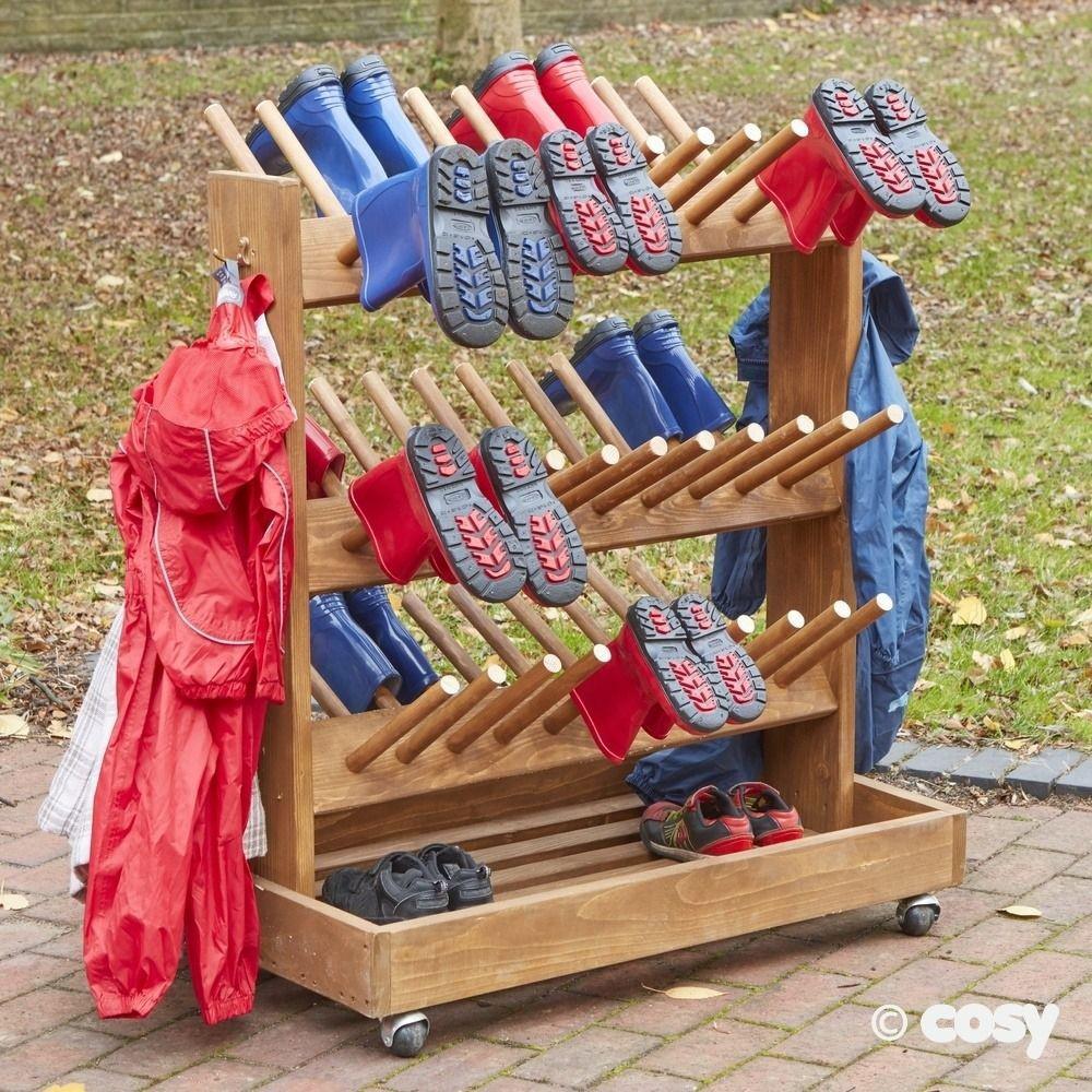 Outdoor Welly Storage Mobile