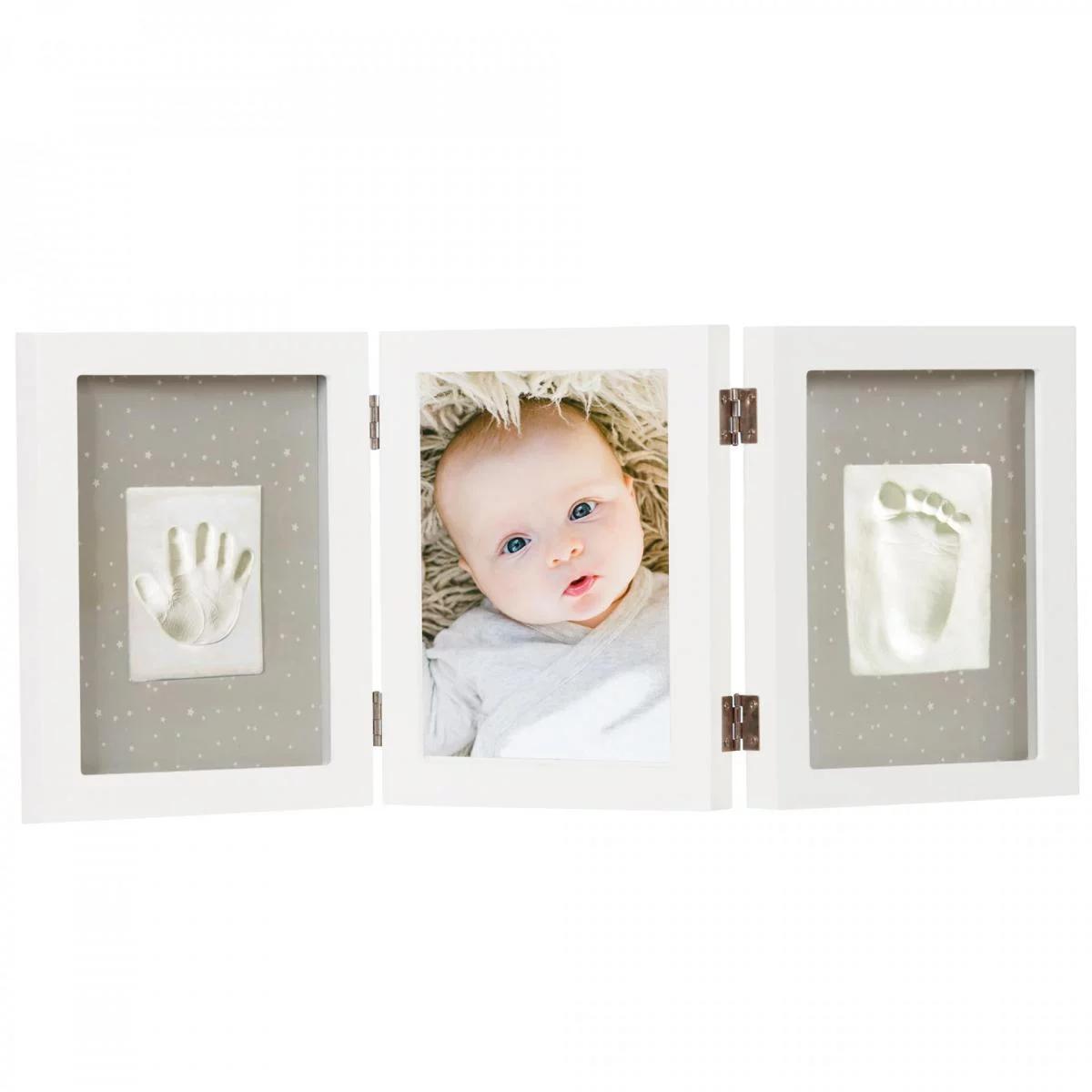 Happy Hands Baby Print Triple Frame Gift Kit