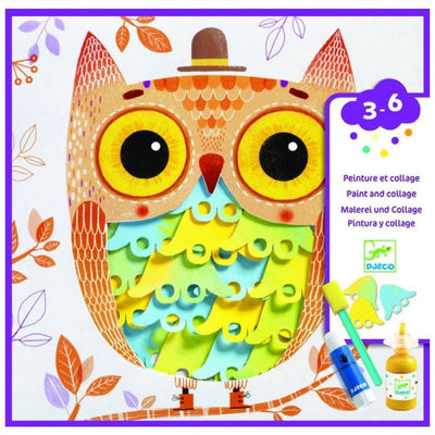 Djeco Painting and Collages - Oh it's Fantastic! (For Little Ones - Painting)