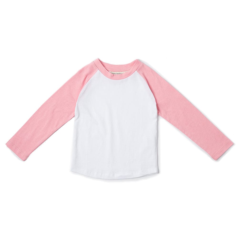 Baseball Tee Pink