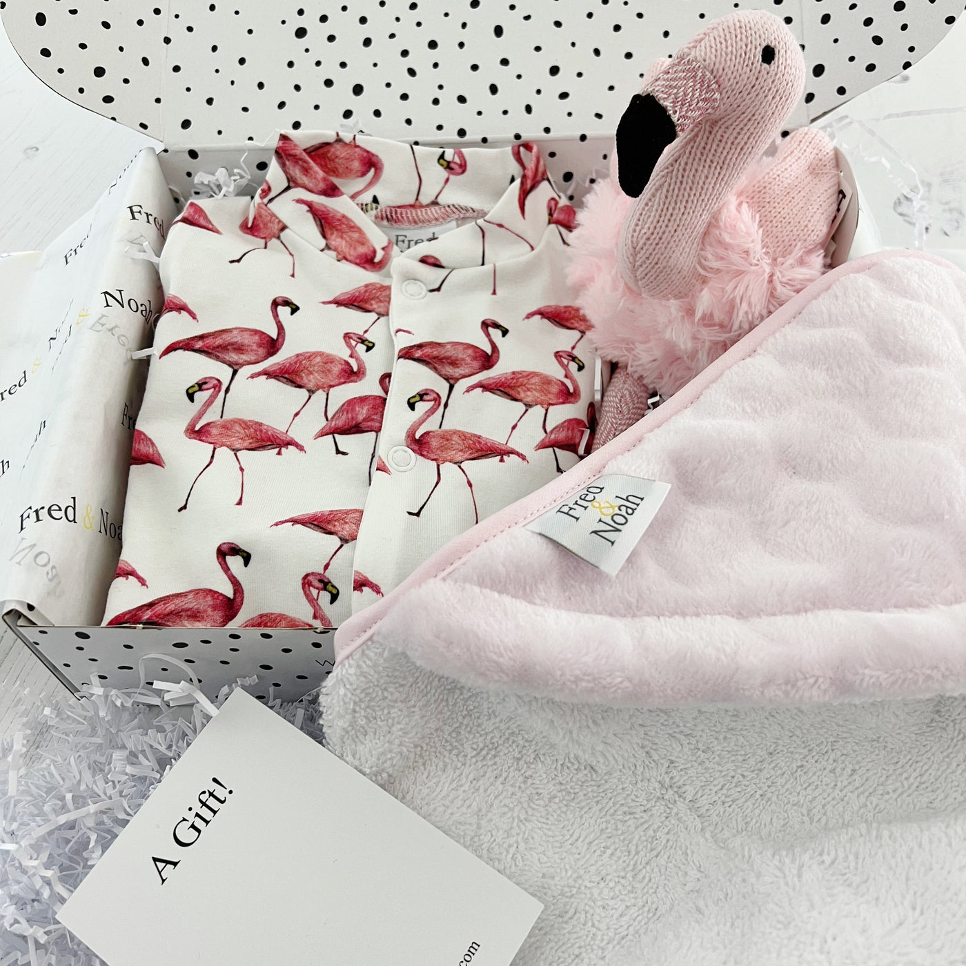 Flamingo Baby Gift Box-Fred & Noah-Yes Bebe