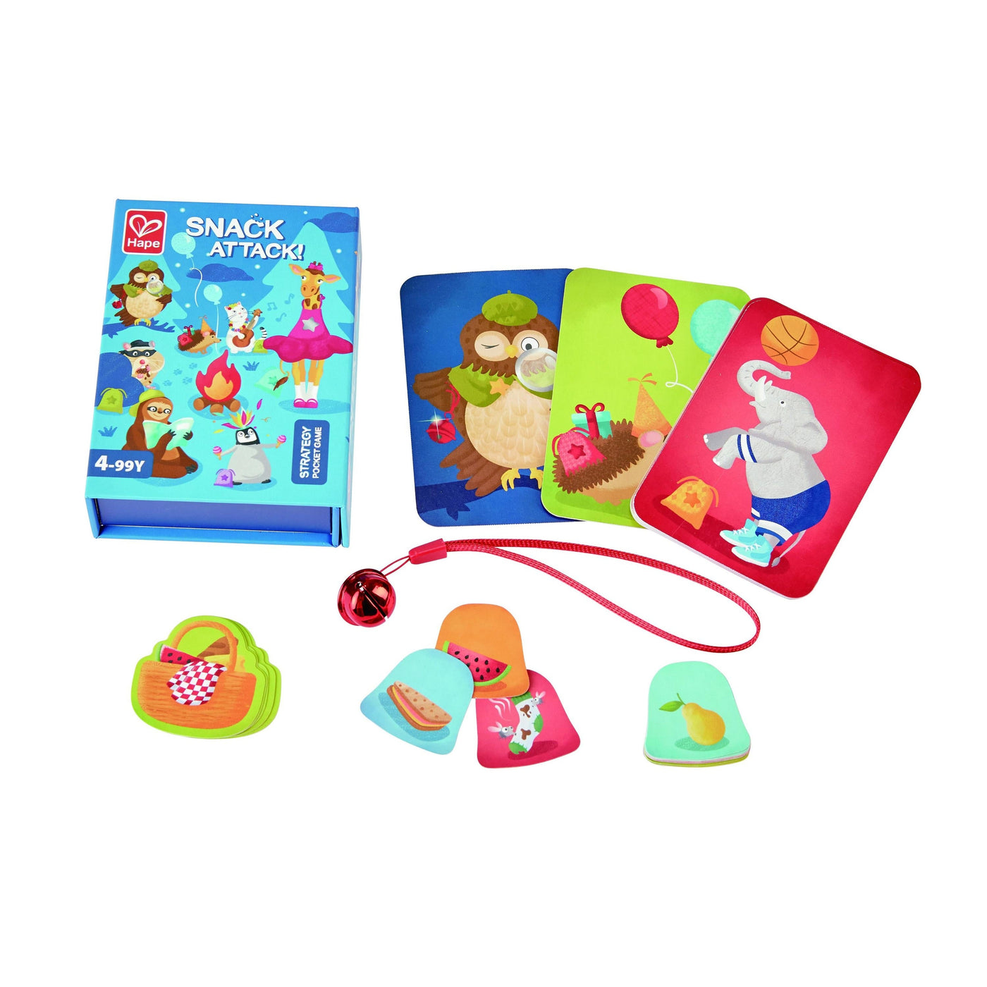 Hape Snack Attack Strategy Card Game