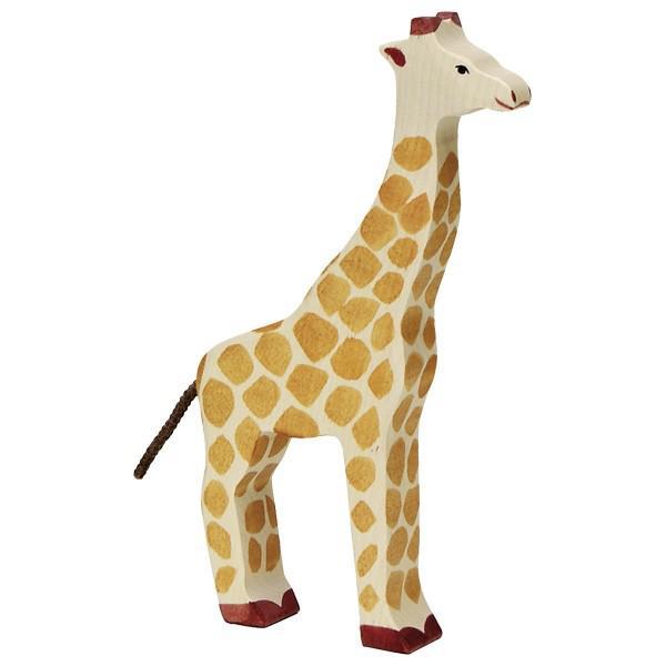 Holztiger Giraffe Wooden Figure